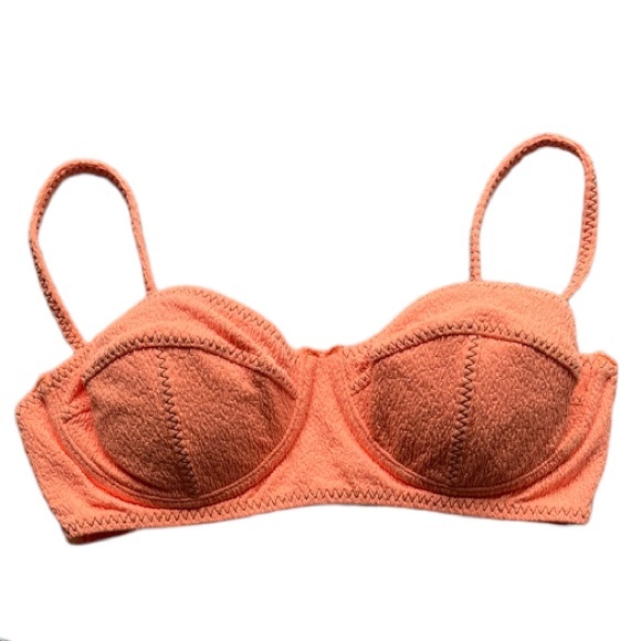 VIX PAULA HERMANNY Other - VIX PAULA HERMANNY Orange Corsage Bikini Top